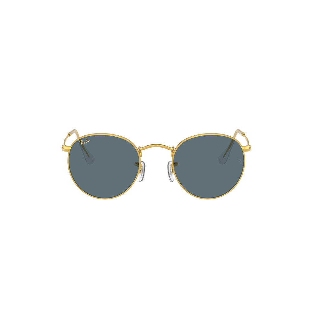 Lente Solar para Hombre Ray-ban Round Metal Marco de Metal y Gafas Forma Redonda