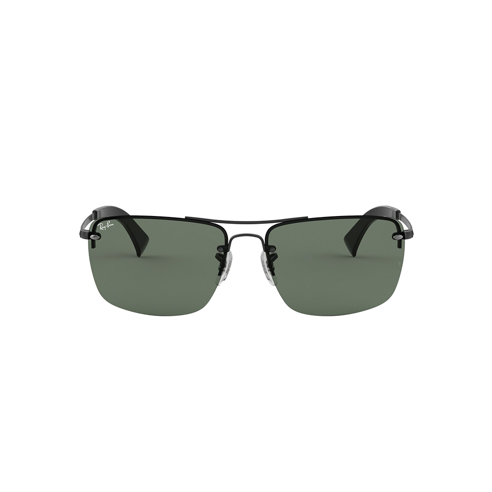 Lente Solar para Hombre Ray-ban 3607 Marco de Metal y Gafas Forma Cuadradas