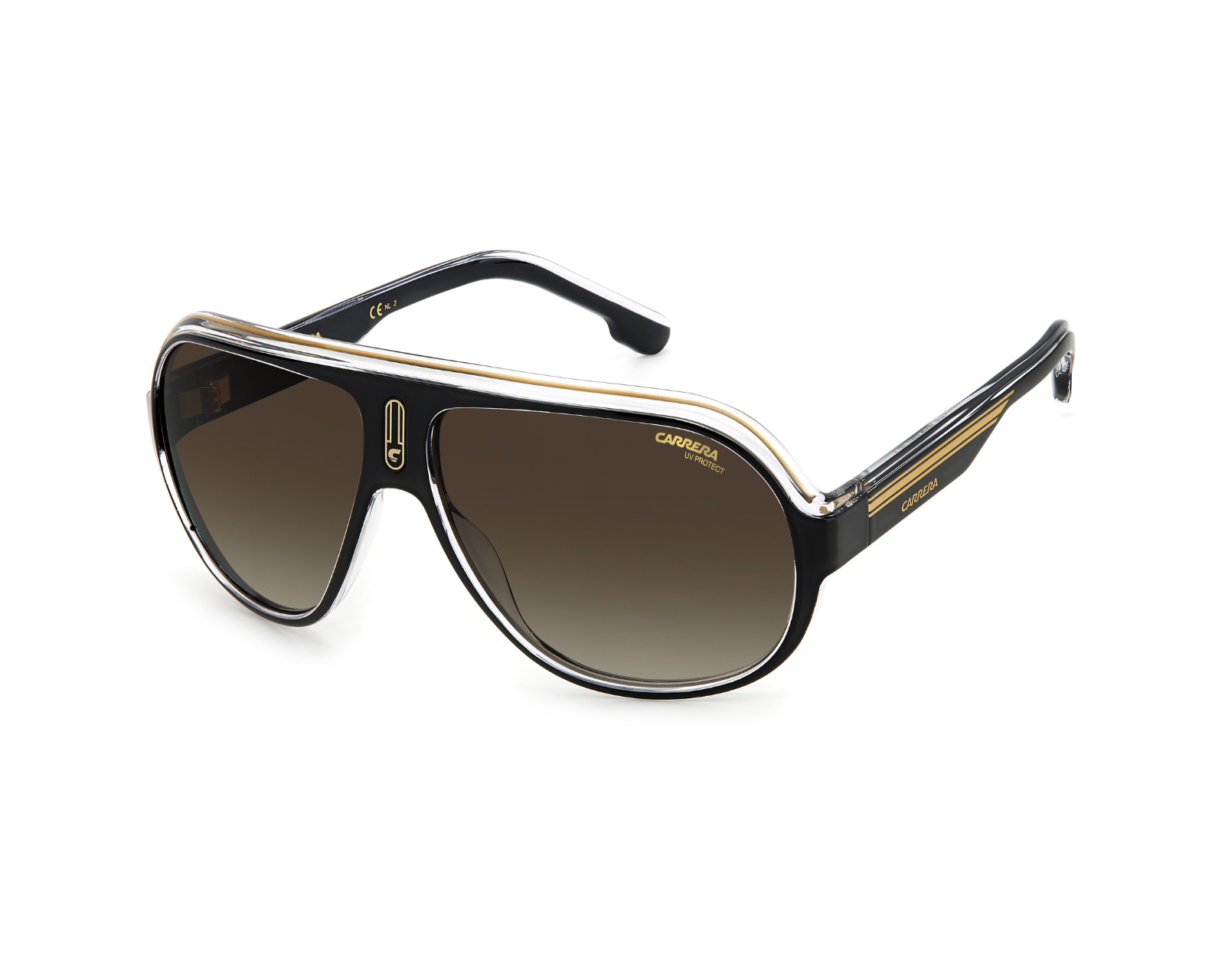 Foto 2 pulgar | Lentes De Sol Carrera Speedway/n 2m2ha Negro Con Dorado