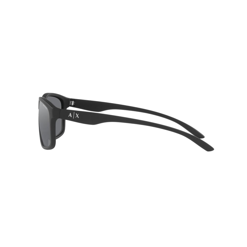 Foto 3 | Lentes de Sol Armani Exchange AX4122S color Gris Almohada Light Grey Mirror Black