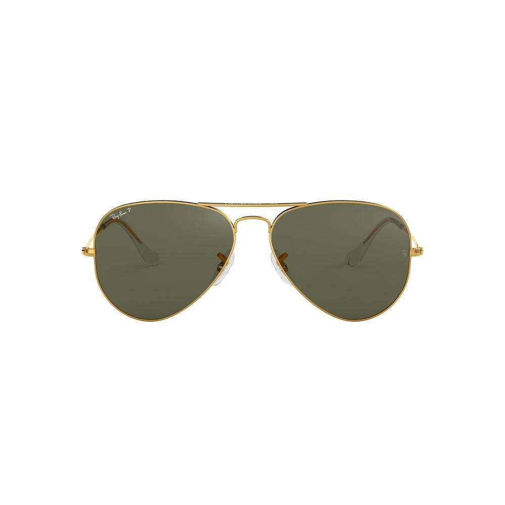 Foto 1 | Lentes de Sol Aviator Verde Ray-ban para Hombre