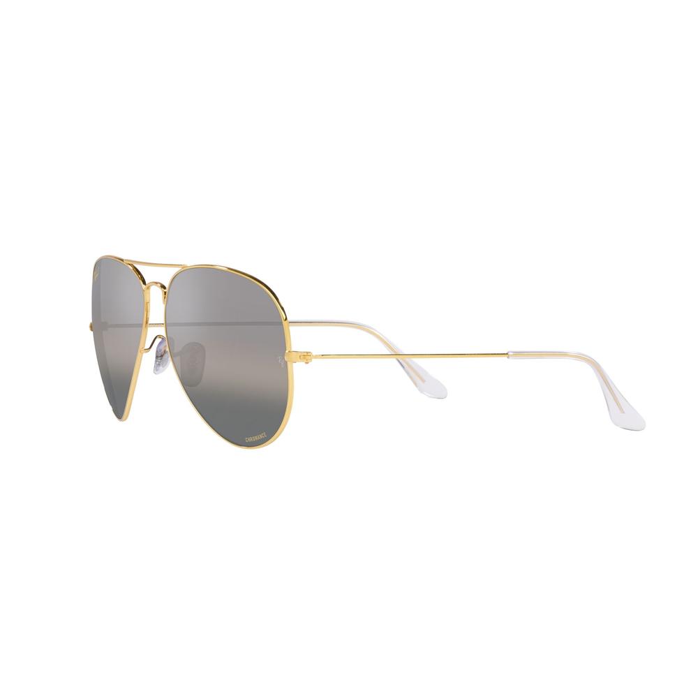 Foto 4 pulgar | Lentes de Sol Ray-Ban Rb3025 Aviator Chromance Plateado