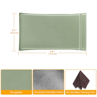 Foto 2 | Funda para Gafas Fintie de Piel Vegana - Protección Ligera y Elegante