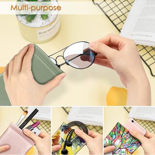 Foto 4 | Funda para Gafas Fintie de Piel Vegana - Protección Ligera y Elegante