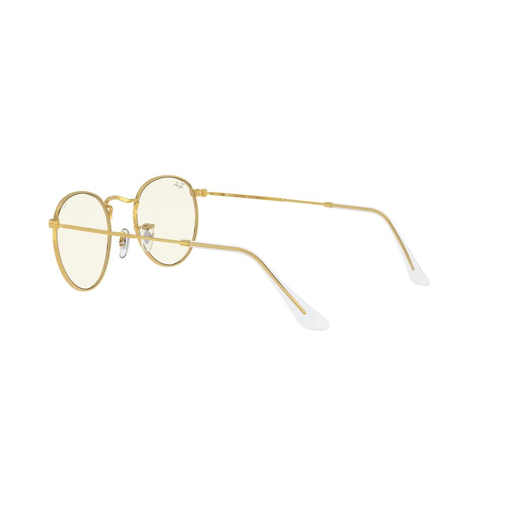 Foto 6 pulgar | Lentes de Sol Ray-ban Rb3447 Round Metal Transparente