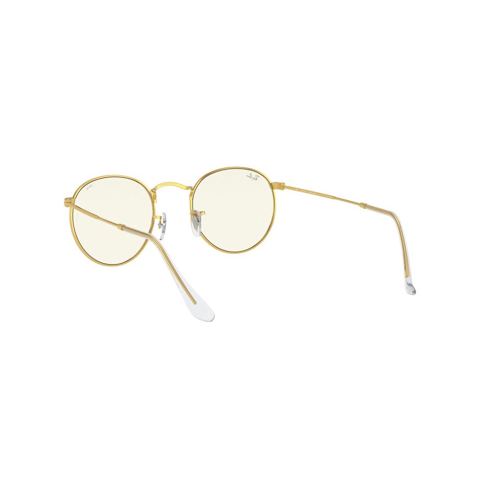 Foto 7 pulgar | Lentes de Sol Ray-ban Rb3447 Round Metal Transparente
