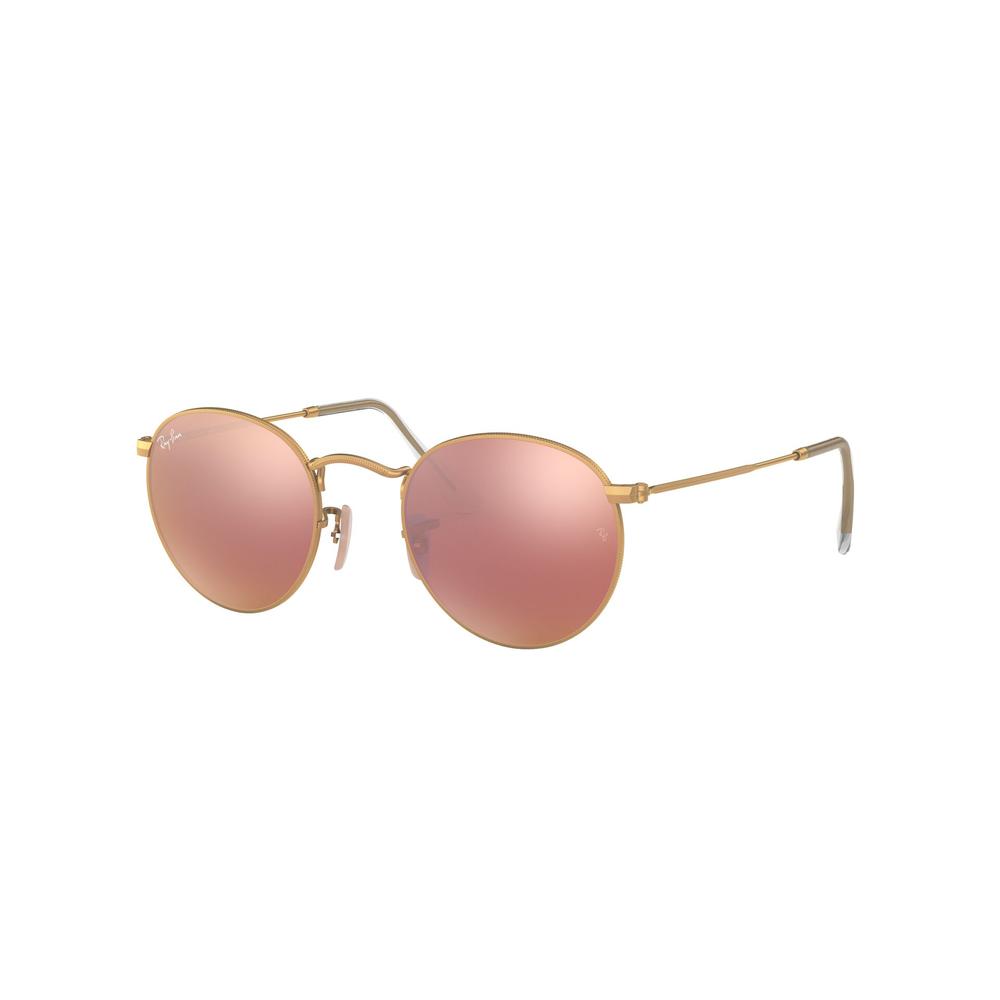 Foto 2 | Lentes de Sol Ray-Ban Rb3447 Round Metal Marrón