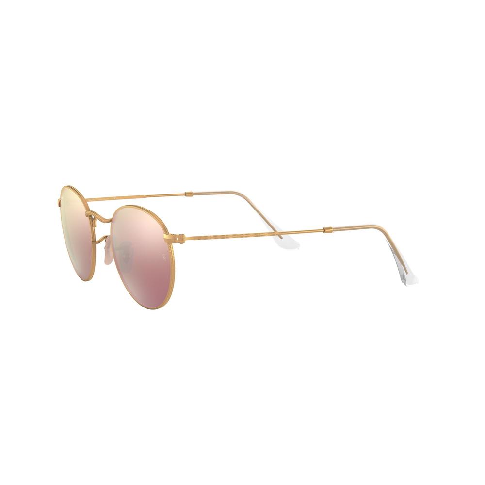 Foto 4 pulgar | Lentes de Sol Ray-Ban Rb3447 Round Metal Marrón