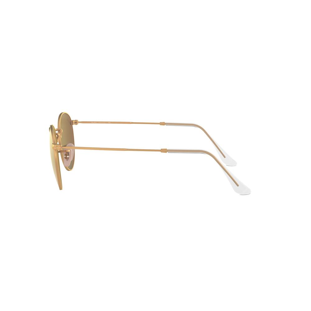 Foto 4 | Lentes de Sol Ray-Ban Rb3447 Round Metal Marrón