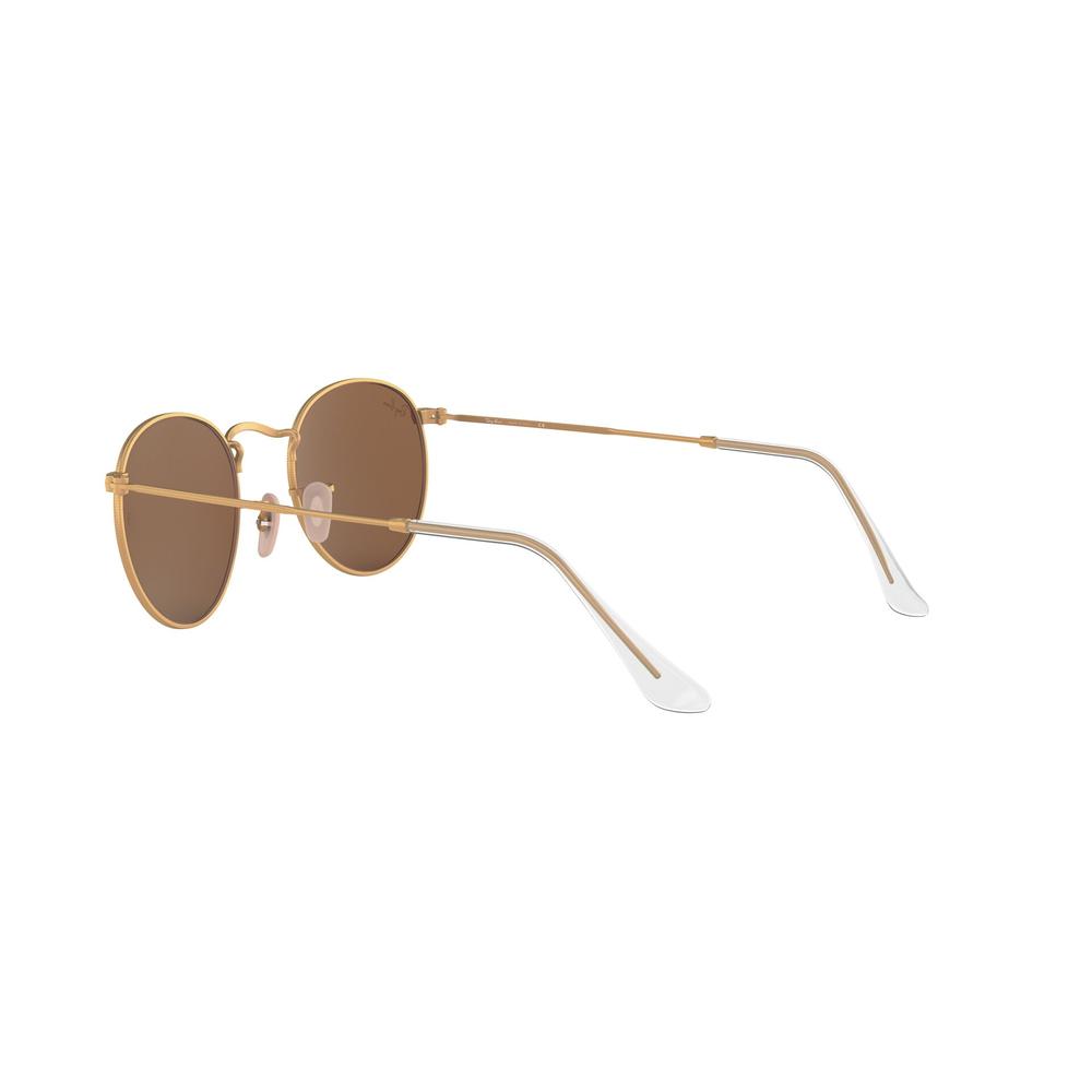 Foto 6 pulgar | Lentes de Sol Ray-Ban Rb3447 Round Metal Marrón
