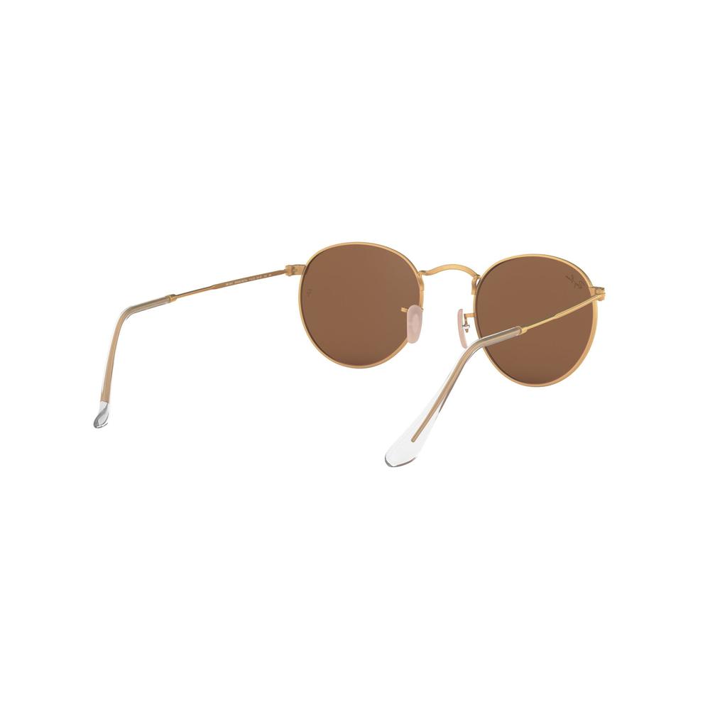 Foto 8 | Lentes de Sol Ray-Ban Rb3447 Round Metal Marrón