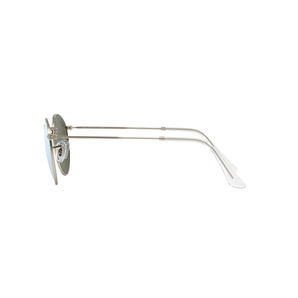 Foto 5 pulgar | Lentes de Sol Ray-Ban Rb3447 Round Metal Plateado Flash