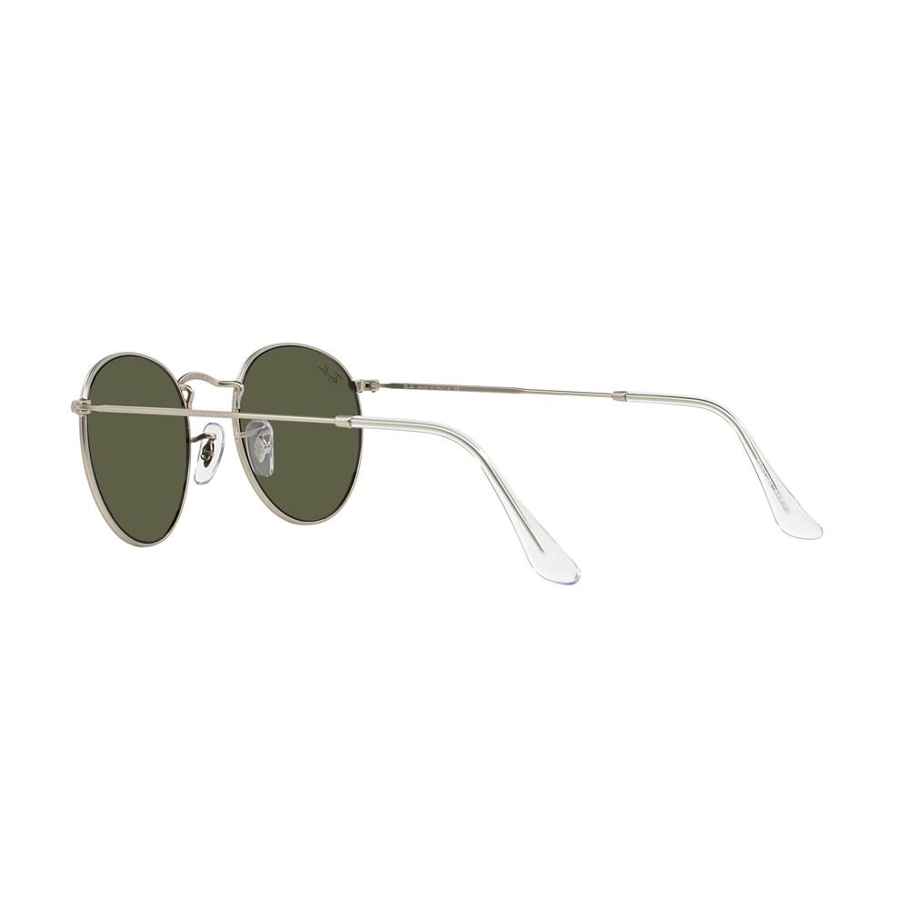 Foto 6 pulgar | Lentes de Sol Ray-Ban Rb3447 Round Metal Plateado Flash