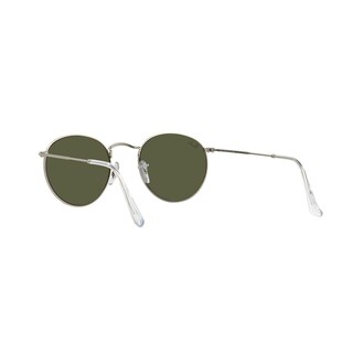 Foto 6 | Lentes de Sol Ray-Ban Rb3447 Round Metal Plateado Flash