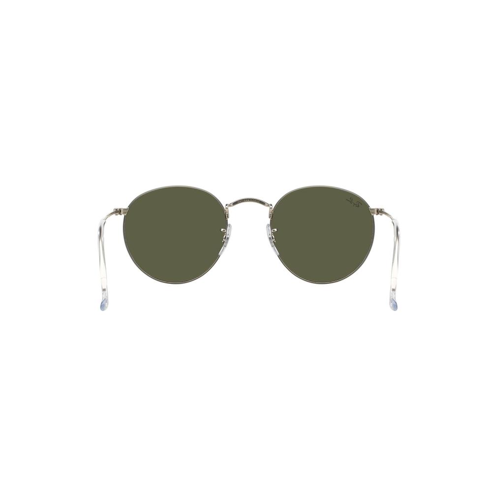 Foto 8 pulgar | Lentes de Sol Ray-Ban Rb3447 Round Metal Plateado Flash