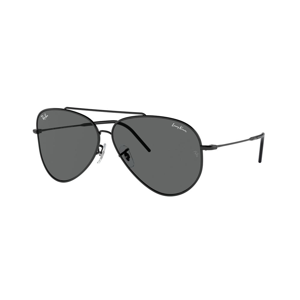 Lentes de Sol Ray-ban Rbr0101s Aviator Reverse Gris Oscuro