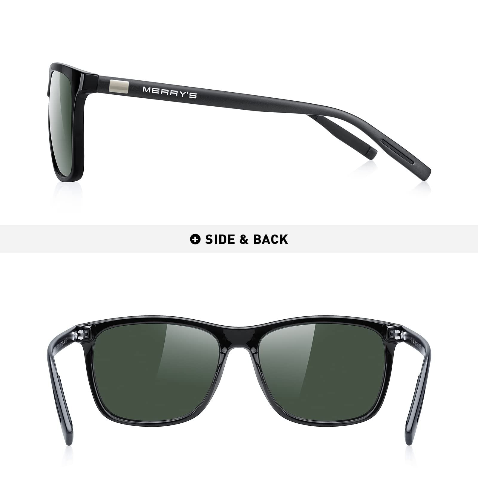 Foto 4 | Gafas de Sol Merry's Unisex de Aluminio Polarizado S8286 - Venta Internacional