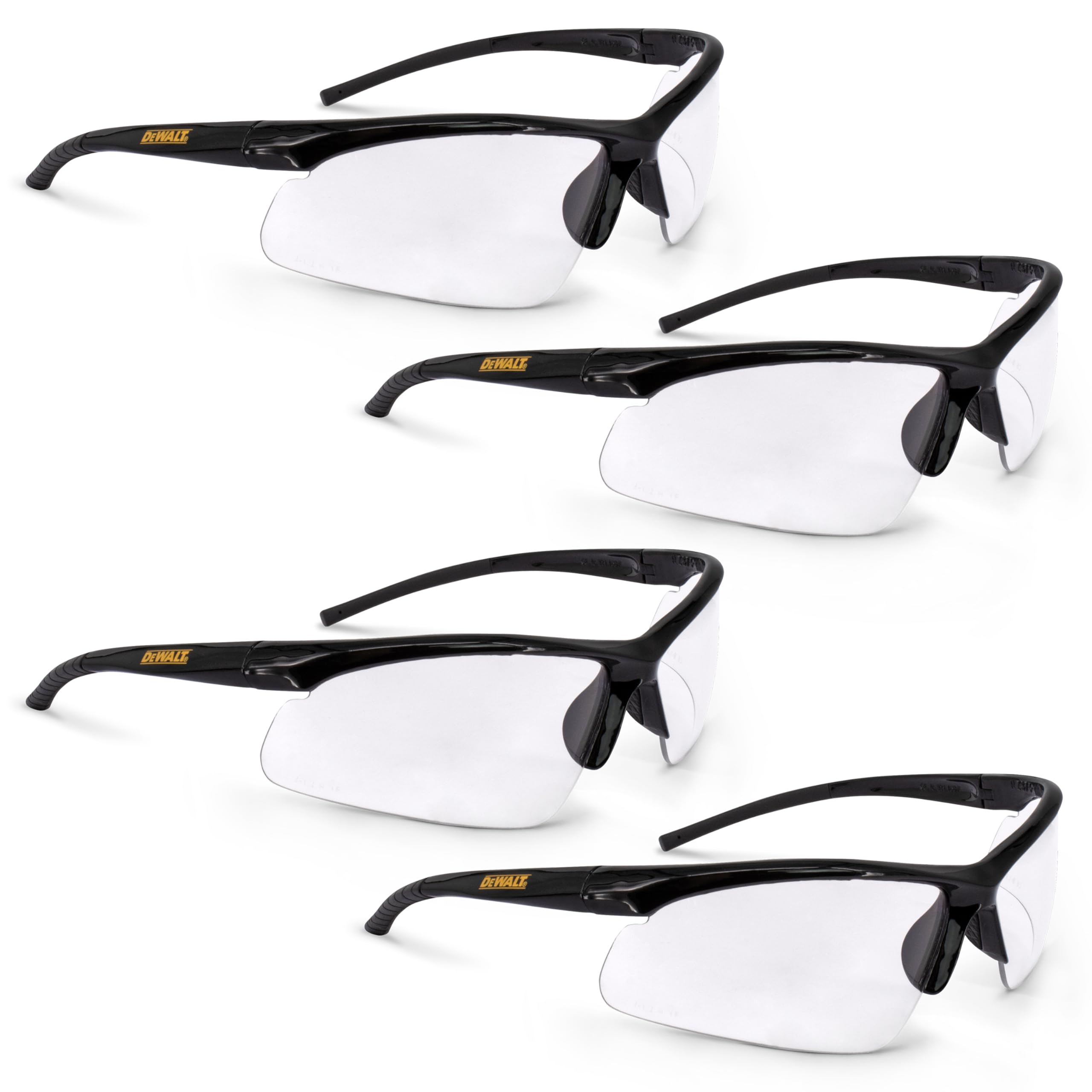 Gafas Protectoras Dewalt Dpg51 Radius Unisex, Paquete De 4 - Venta Internacional.