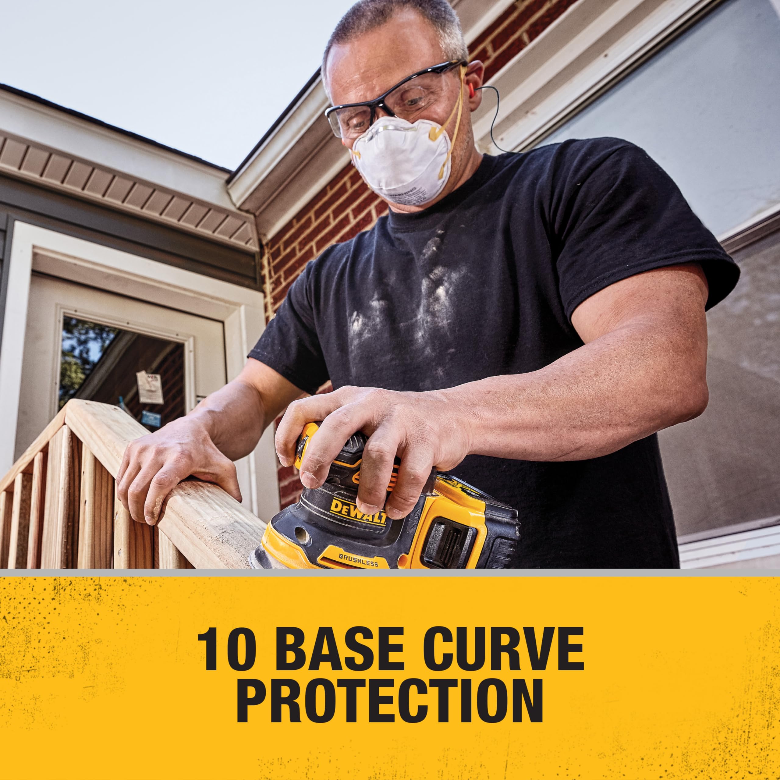 Foto 7 pulgar | Gafas Protectoras Dewalt Dpg51 Radius Unisex, Paquete De 4 - Venta Internacional.