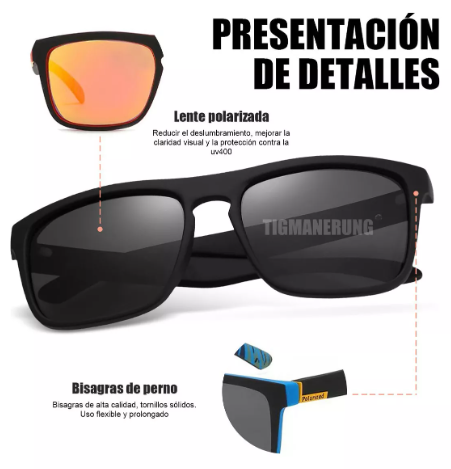 Foto 4 pulgar | 4pz Lentes De Sol Wünd  Deportivas Polarizadas Anti-uv Moda Hombre