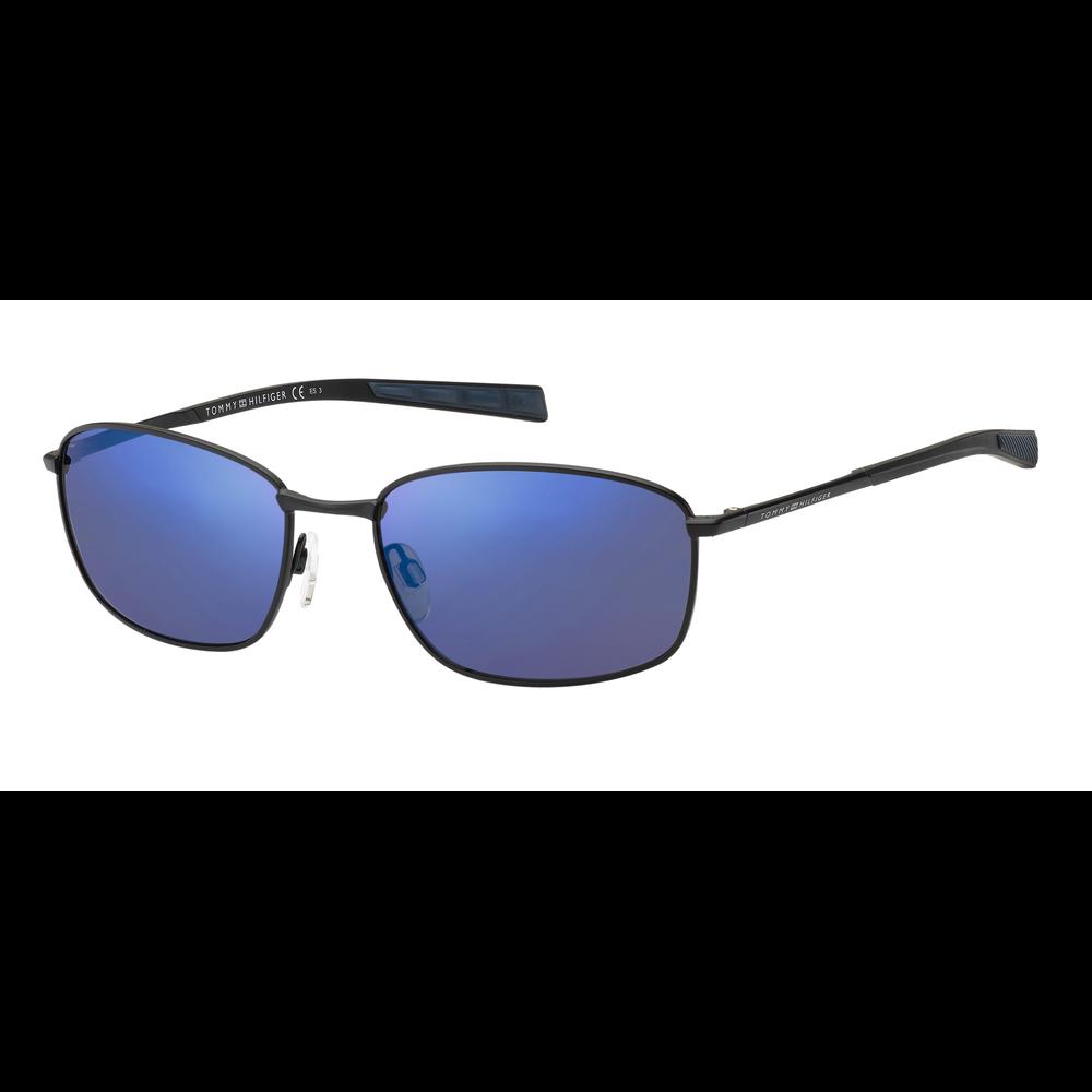 Lentes De Sol Tommy Hilfiger Hombre Th 1768/s Matte Black Blue