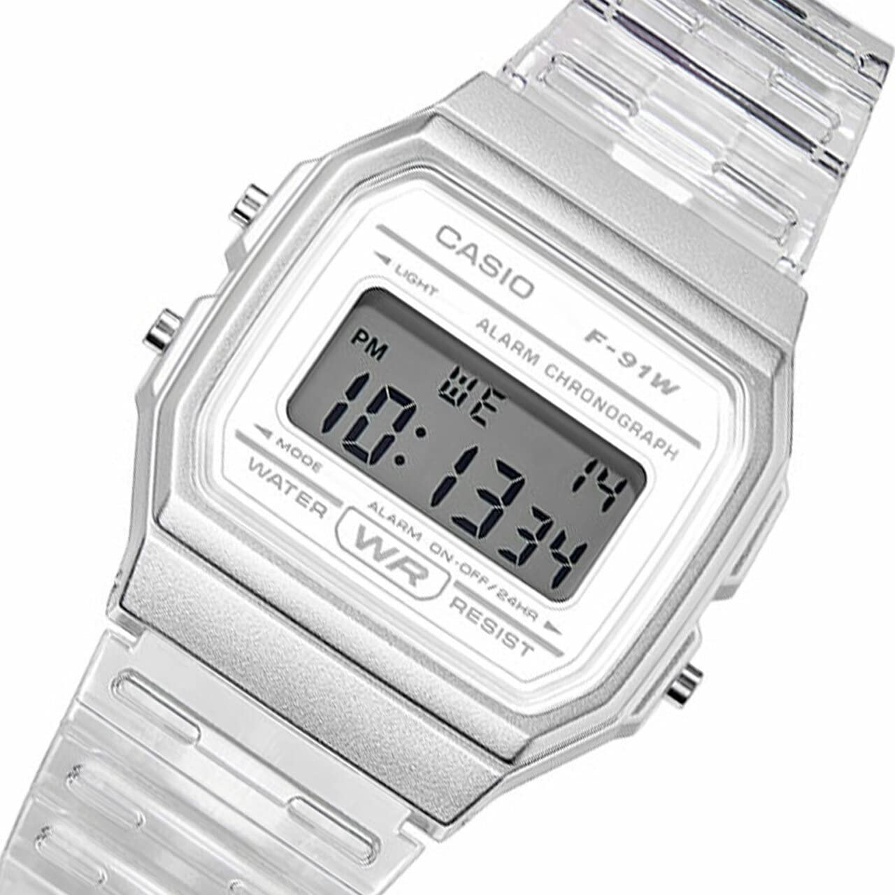 Foto 3 pulgar | Reloj Casio Quartz F-91ws-7cf Resistente Al Agua Con Luz Led - Venta Internacional.