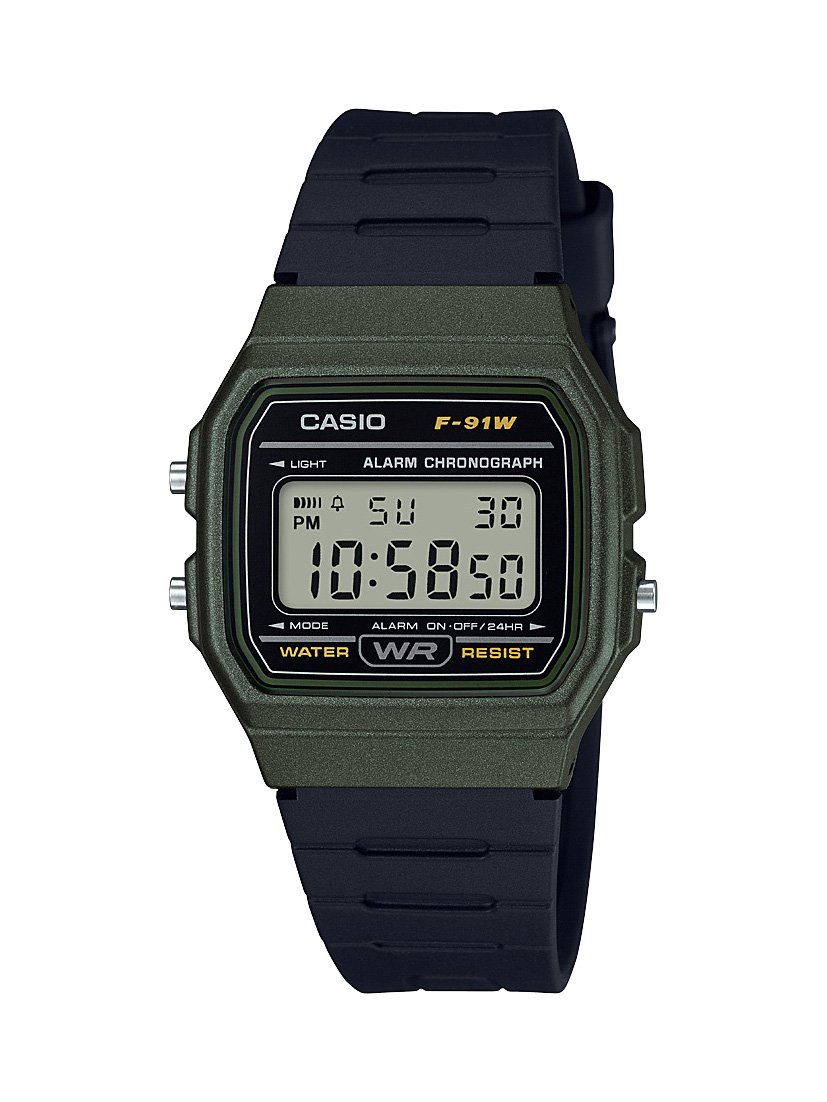 Reloj Casio 'vintage' F-91wm-3acf De Cuarzo, Plástico Y Resina - Venta Internacional.