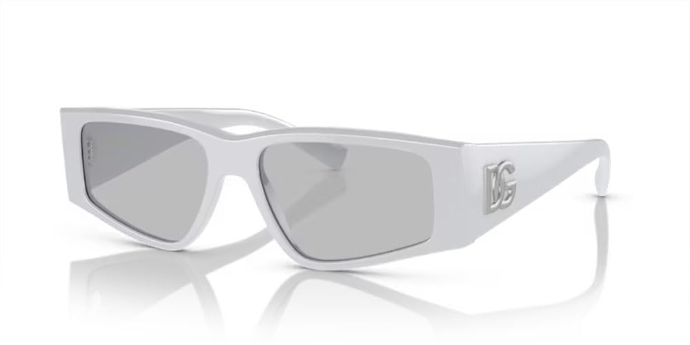 Foto 2 pulgar | Gafas de Sol Dolce & Gabbana Dg4453 341887 Gris Claro Para Hombre 55 Mm - Venta Internacional