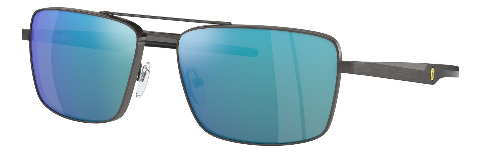 Foto 2 pulgar | Lentes De Sol Fz5001 Azul Espejado Polarizado Ferrari Scuder