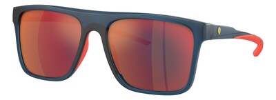 Foto 1 | Lentes De Sol Fz6006 Azul Rojo Espejo Ferrari Scuderia