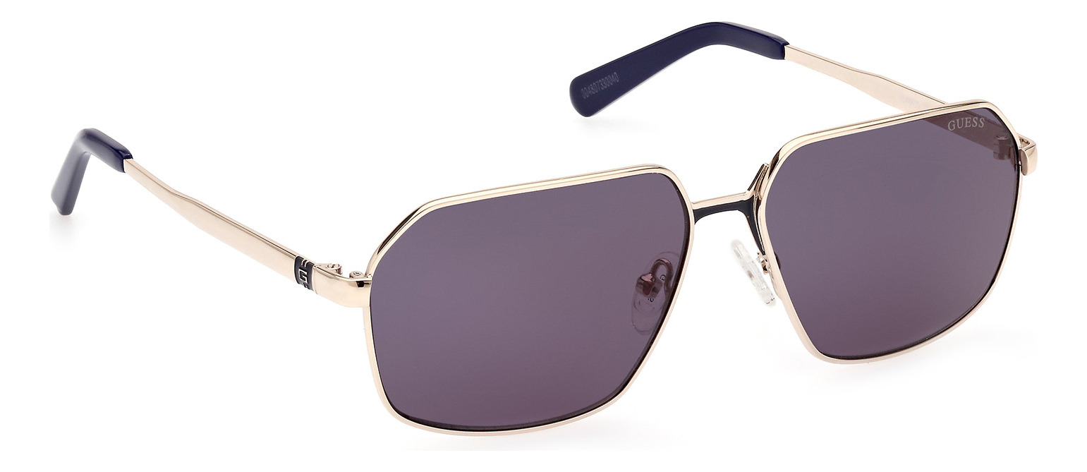 Foto 3 pulgar | Lentes De Sol  Gu00071 Gradient Blue Guess
