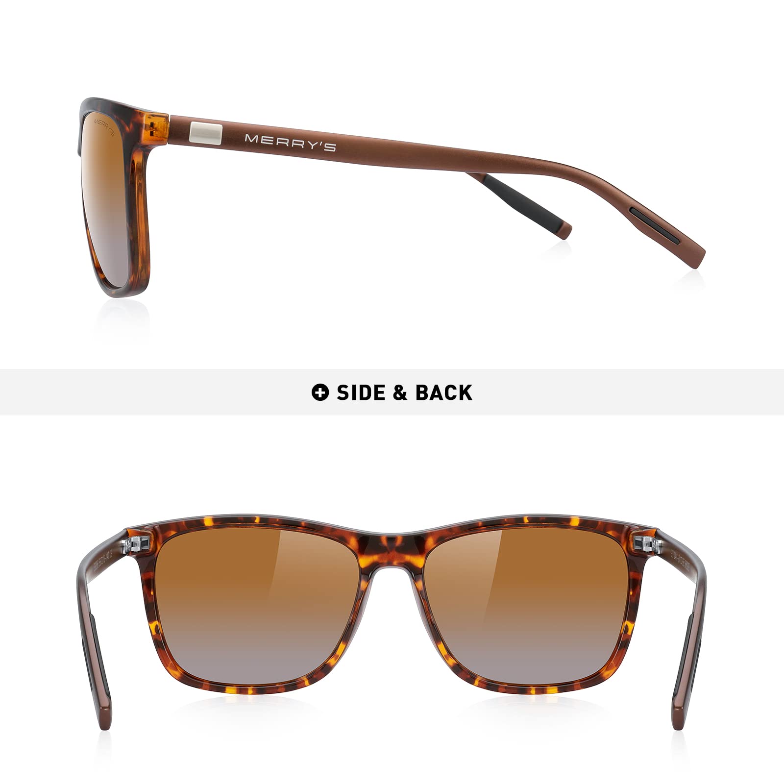 Foto 4 | Gafas De Sol Merry's Unisex De Aluminio Polarizado S8286 - Venta Internacional.