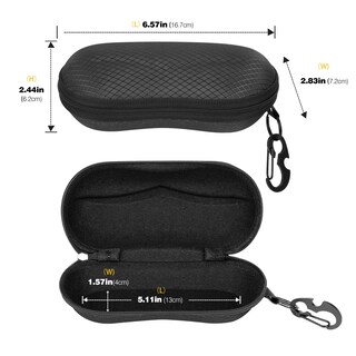 Foto 5 | Funda Para Gafas De Sol Moko Eva, Carcasa Semirrígida Con Gancho Y Destornillador - Venta Internacional.