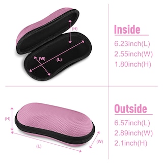 Foto 3 | Funda Para Gafas De Sol Fintie Hard Eva Shell A Prueba De Golpes, Rosa - Venta Internacional.