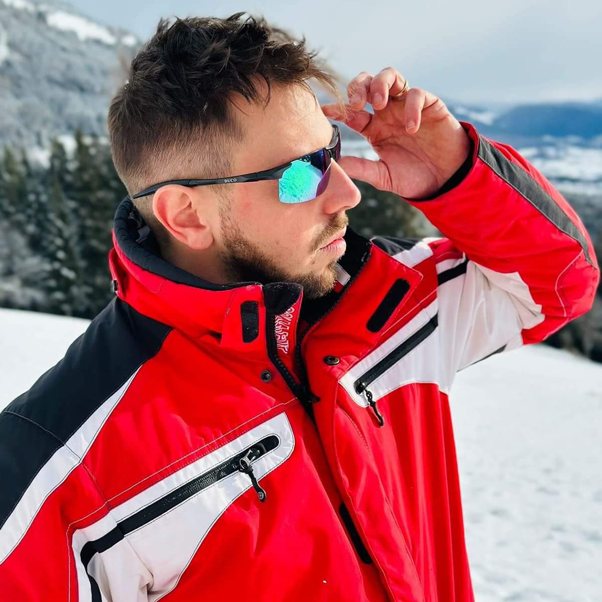 Foto 6 pulgar | Gafas De Sol Polarizadas Duco 8177s Para Hombre Con Protección Uv400 - Venta Internacional.
