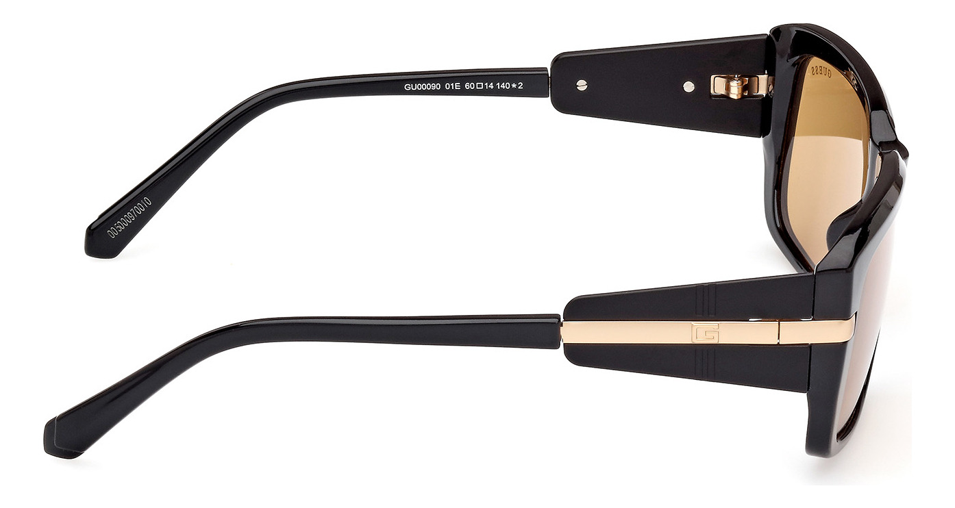 Foto 4 pulgar | Lentes de Sol Gu00090 Blue Mirror Guess