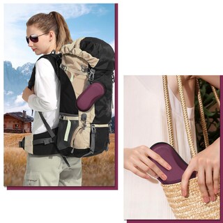 Foto 6 | Funda Para Gafas De Sol Fintie Hard Eva Shell A Prueba De Golpes, Color Morado Oscuro - Venta Internacional.