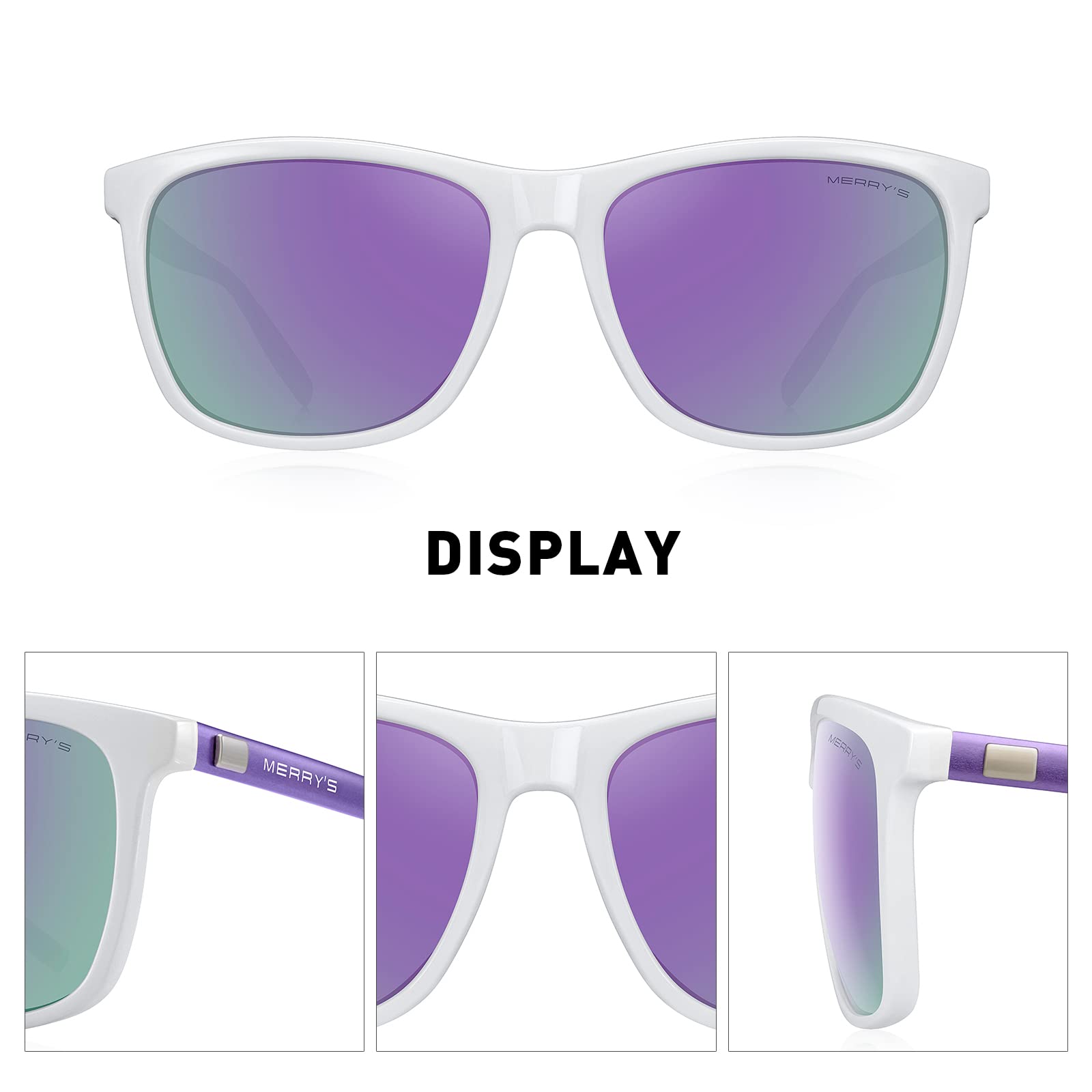 Foto 4 pulgar | Gafas De Sol Merry's Unisex De Aluminio Polarizado S8286 - Venta Internacional.