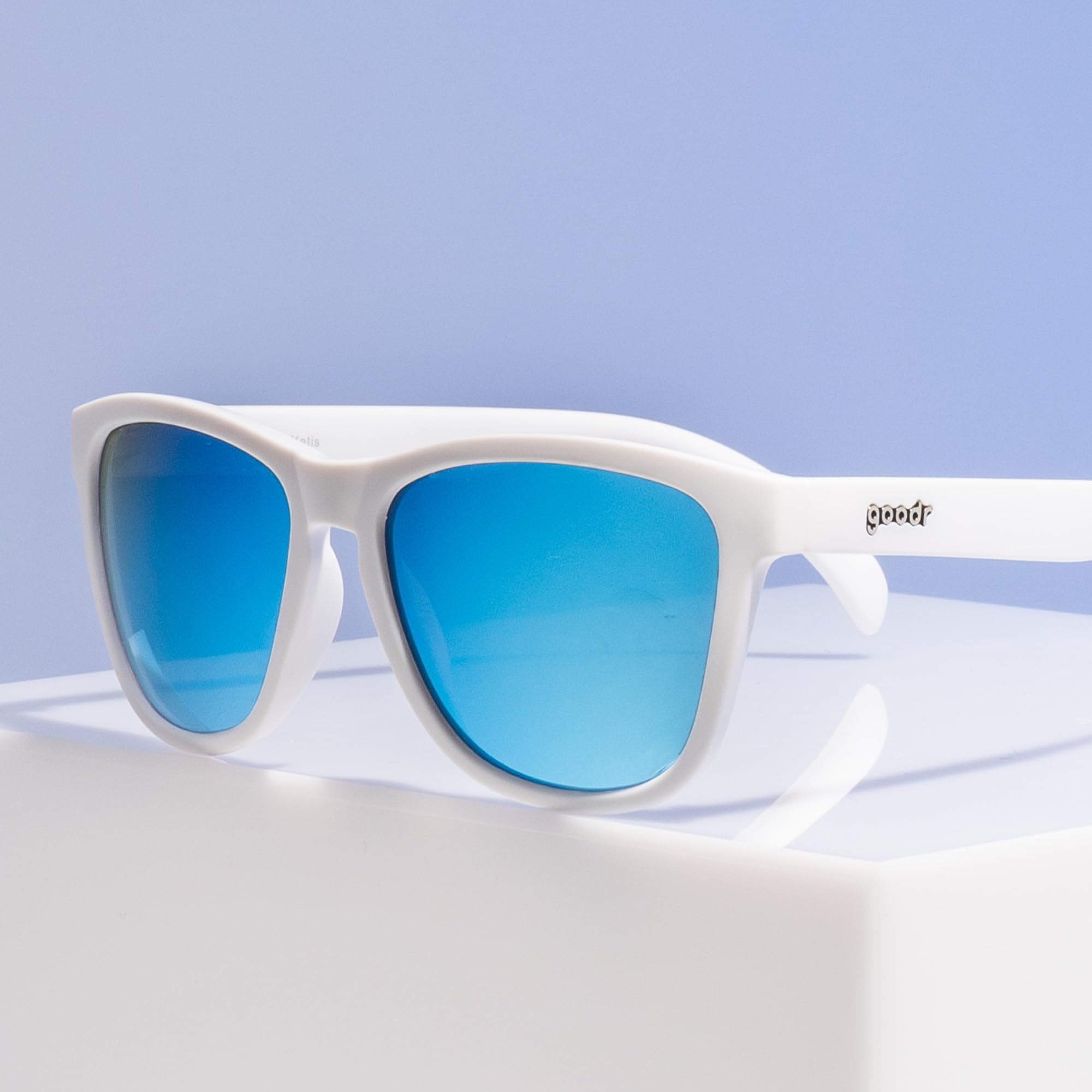 Foto 4 pulgar | Gafas De Sol Goodr Iced By Yetis Polarizadas Blanco/azul Para Hombre Y Mujer - Venta Internacional.