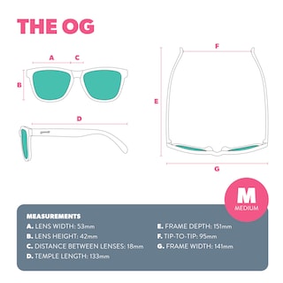 Foto 6 | Gafas De Sol Goodr Iced By Yetis Polarizadas Blanco/azul Para Hombre Y Mujer - Venta Internacional.