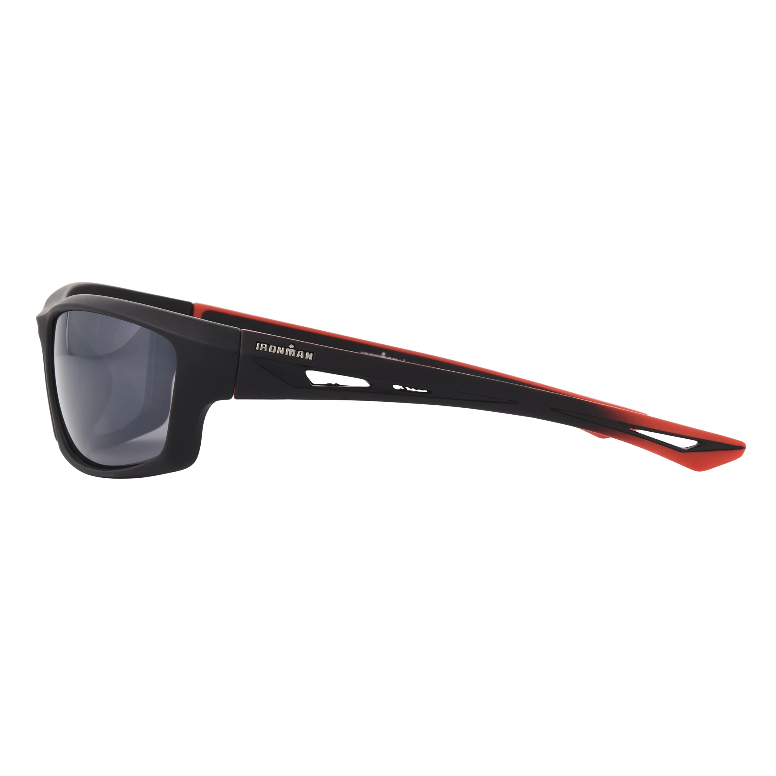 Foto 6 pulgar | Gafas De Sol Deportivas Ironman 1902 Wrap-around Para Hombre, Color Negro, 61 Mm - Venta Internacional.