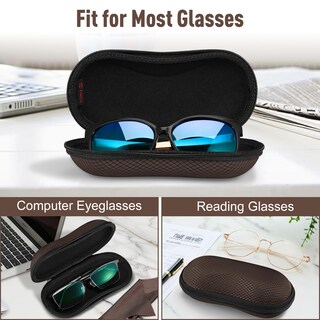 Foto 3 | Funda Para Gafas De Sol Fintie Hard Eva, A Prueba De Golpes Con Mosquetón - Venta Internacional.