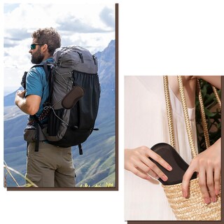 Foto 6 | Funda Para Gafas De Sol Fintie Hard Eva, A Prueba De Golpes Con Mosquetón - Venta Internacional.