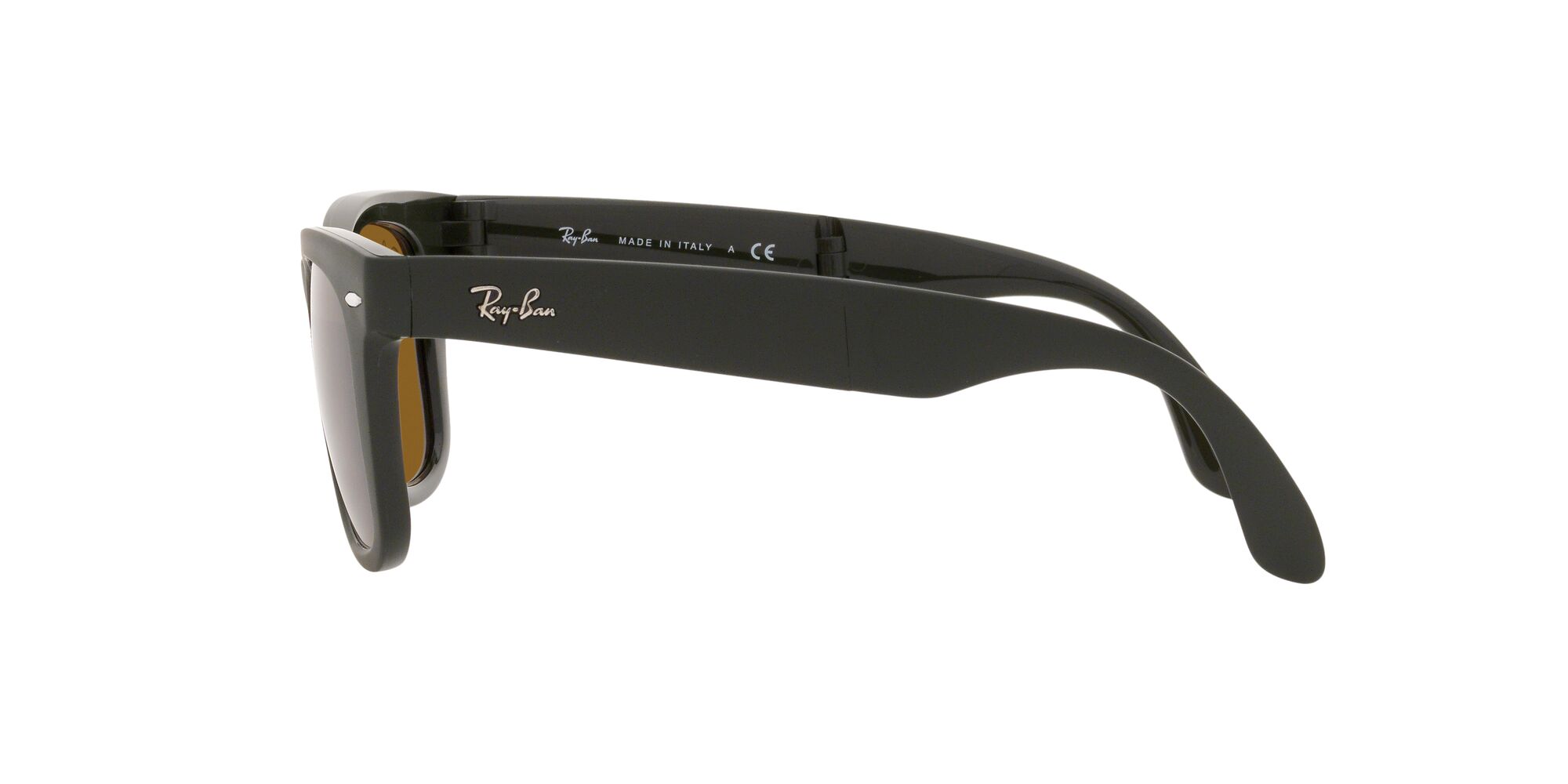 Foto 5 pulgar | Lente De Sol Ray-ban Folding Wayfarer Brown
