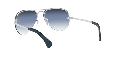 Foto 6 | Lente De Sol Ray-ban Clear Grad Blue