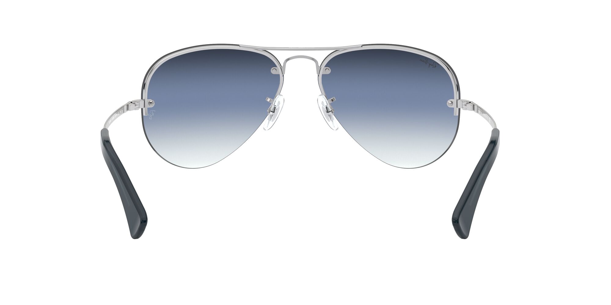 Foto 8 pulgar | Lente De Sol Ray-ban Clear Grad Blue