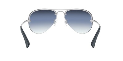 Foto 7 | Lente De Sol Ray-ban Clear Grad Blue