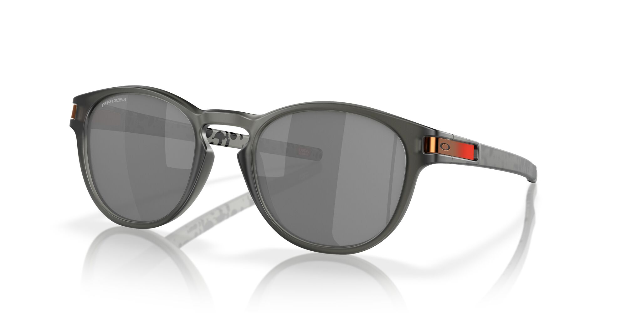 Foto 3 pulgar | Lente De Sol Oakley Latch Prizm Black