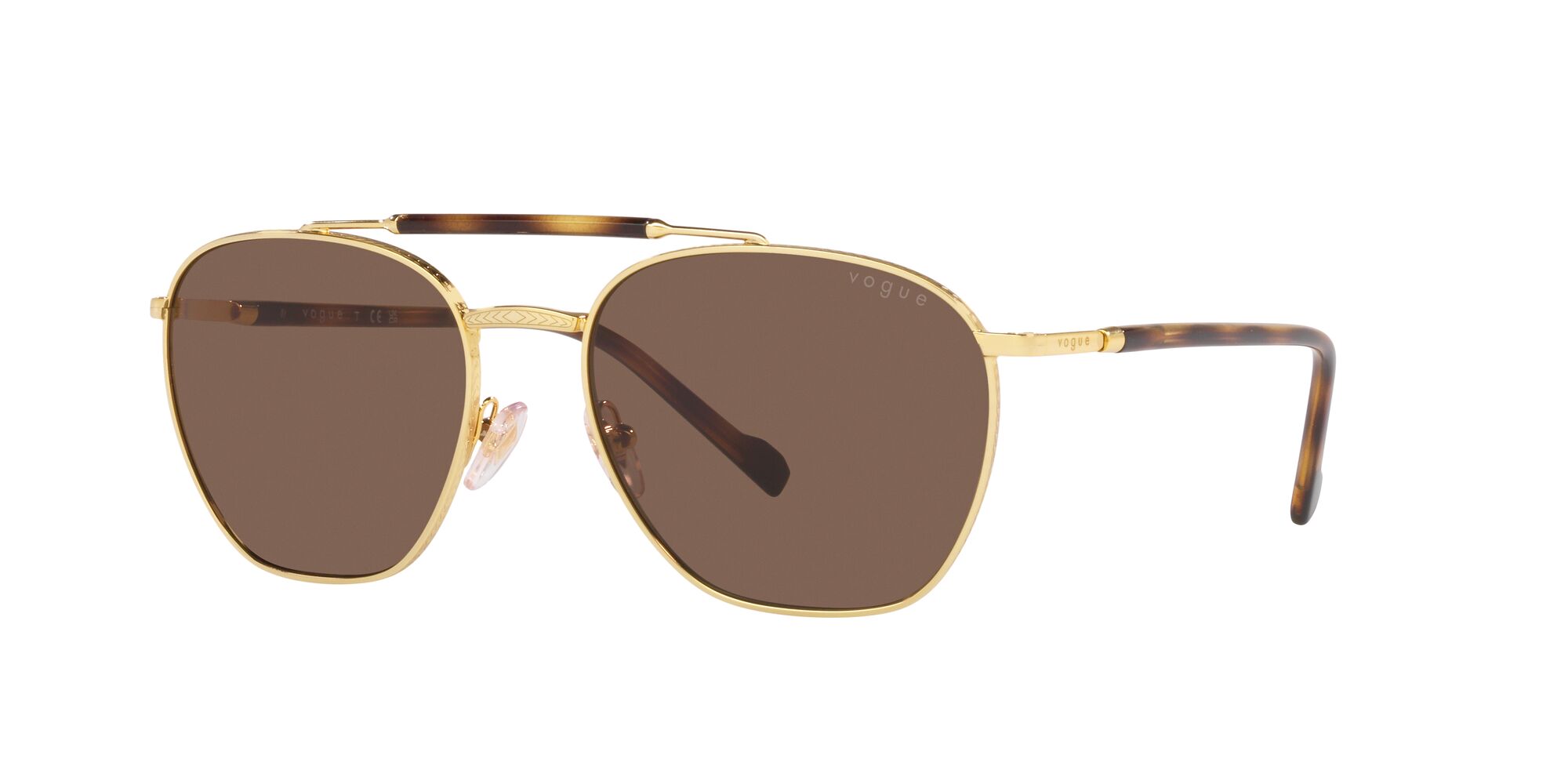 Foto 3 pulgar | Lente De Sol Vogue Vo4256s Dark Brown