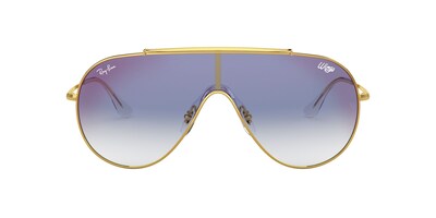 Foto 1 | Lente De Sol Ray-ban Wings Clear Gradient Blue Mirror Red